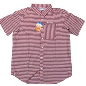 Columbia mens Short Sleeve Twisted Creek II Shirt Size S